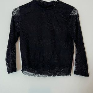 Lacy Long Sleeve Shirt